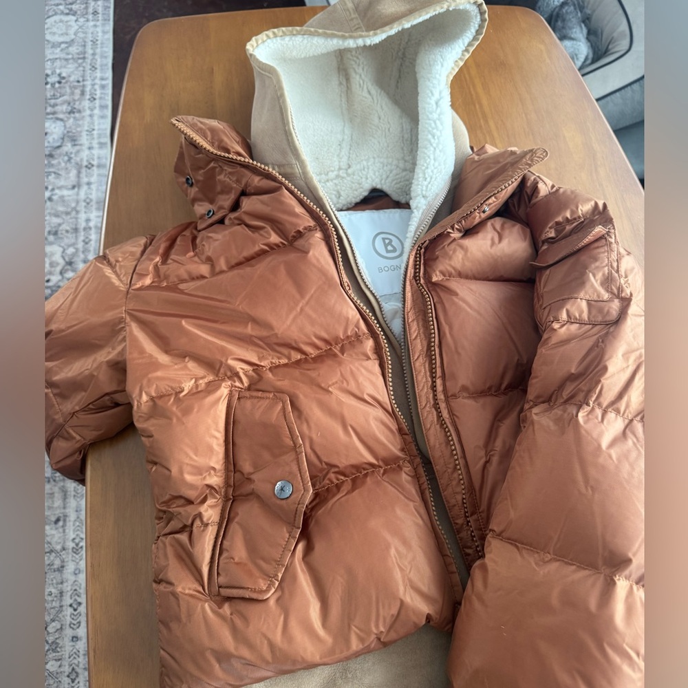 Bogner copper Lily down jacket - Picture 5 of 10